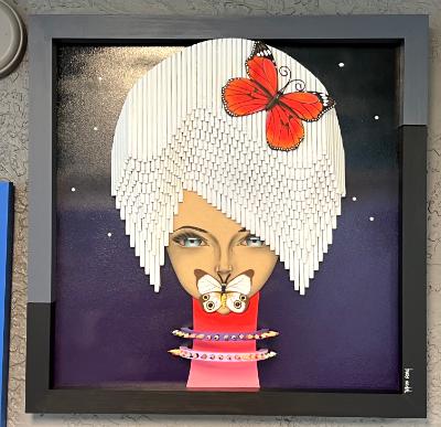 Judy Jetson (26x26 inches) $1495