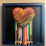 Dripping Love 2 (25.5x25.5 inches) $795