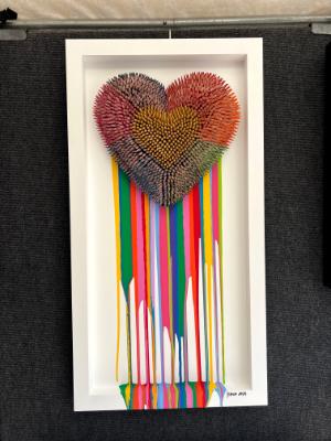 The Colour Of Love 2 (19x36 inches) $1295